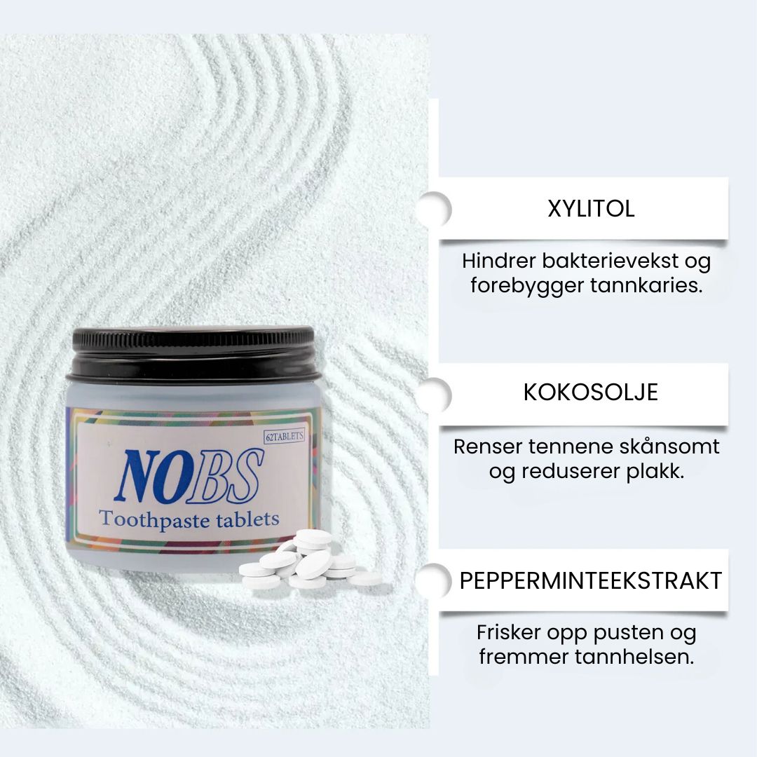 FrisTab™ NOBS Tannkremtablett