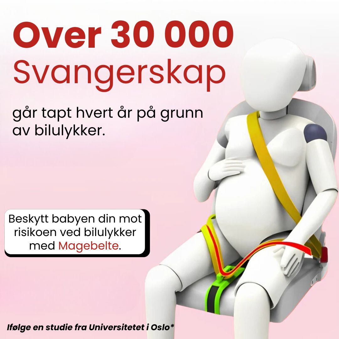 Magebelte™ Graviditetsbelte for Sikkerhet