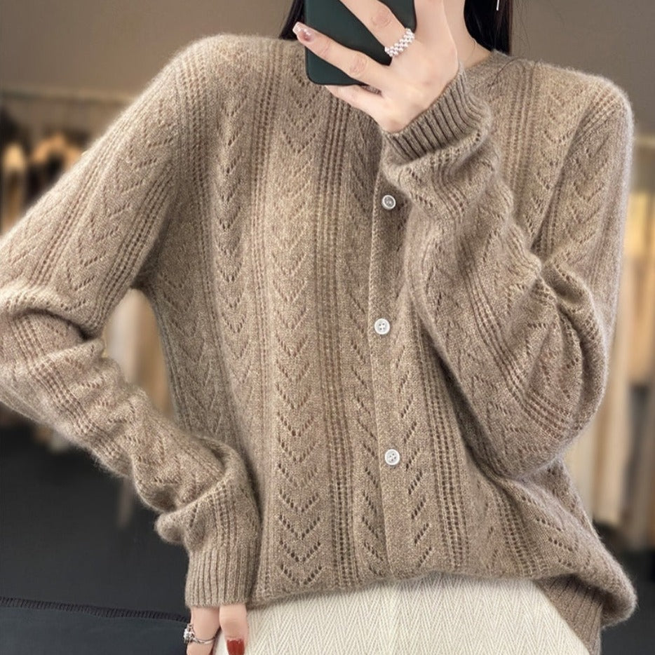 Lucian™ Langermede Strikket Cardigan