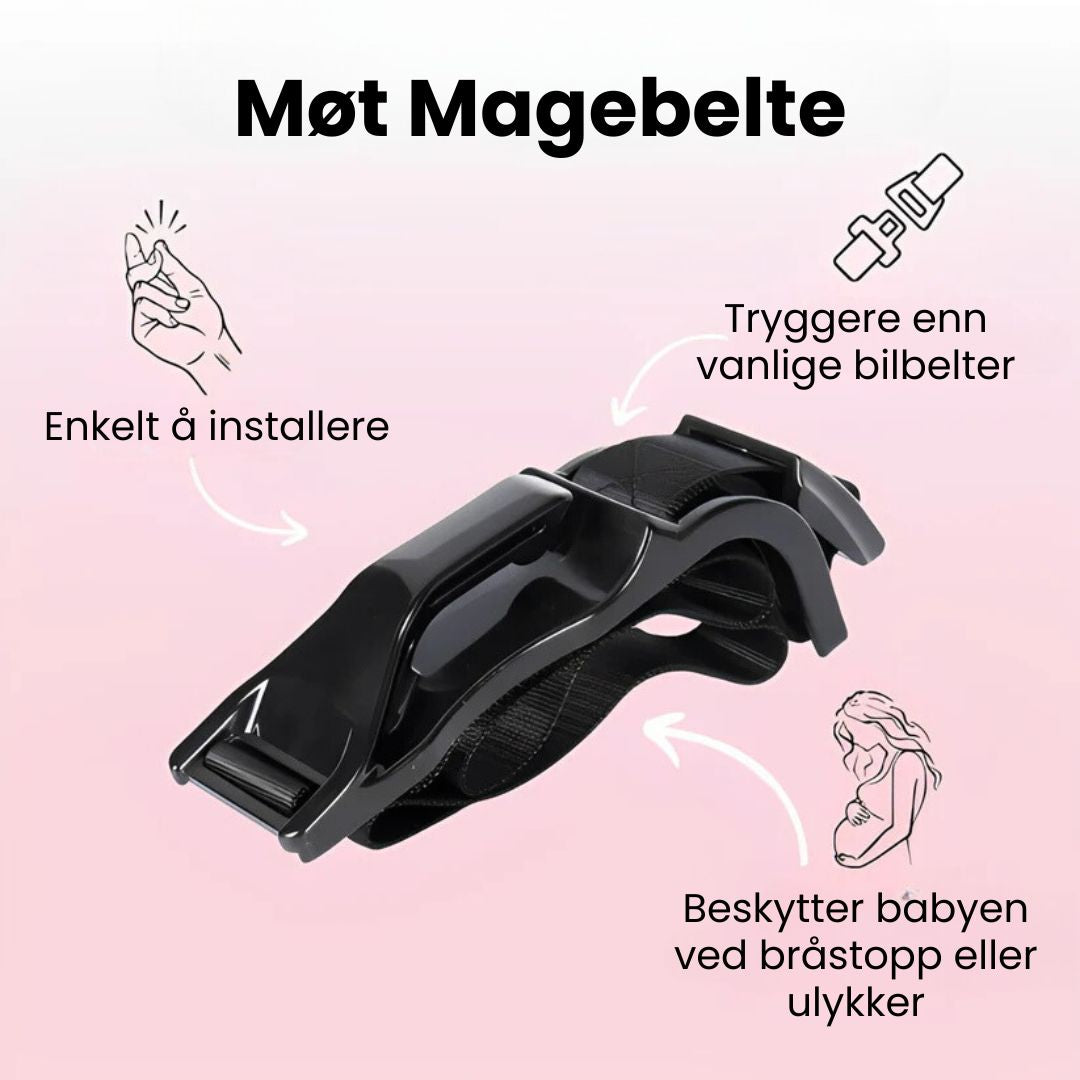 Magebelte™ Graviditetsbelte for Sikkerhet