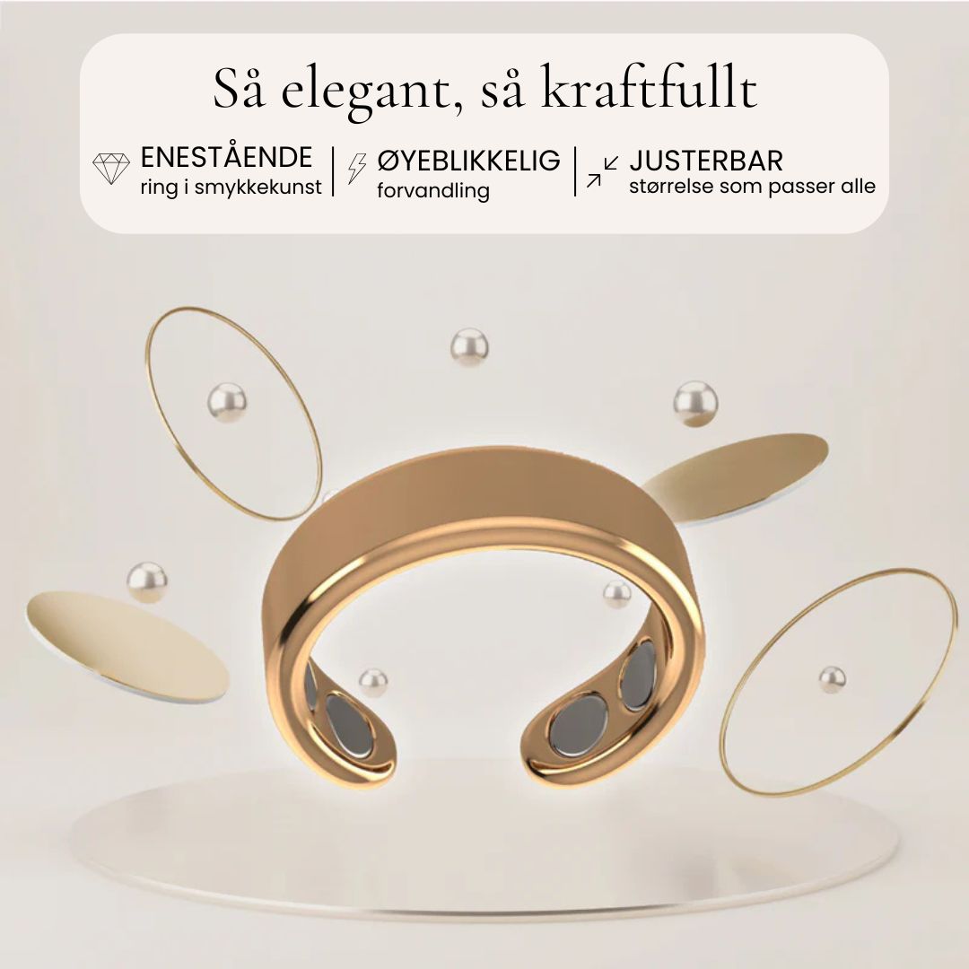 Lykke™ Magnetterapiring